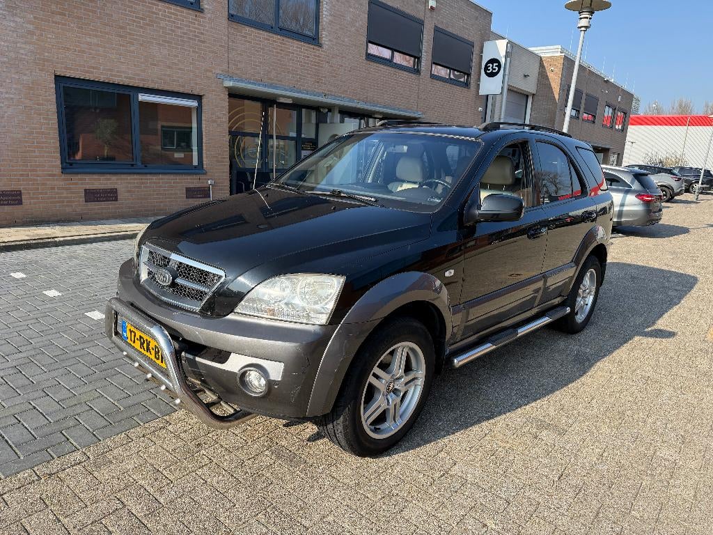 Kia Sorento 3.5 V6 AUT 2005 Zwart, Automaat, 194 pk, 2800 kg, Bedrijf