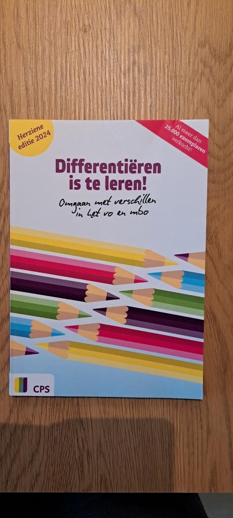 Studieboeken: Differentieren is te leren! (VO en MBO), Boeken, Ophalen of Verzenden, Zo goed als nieuw, MBO, Meike Berben, Mirjam van Teesseling