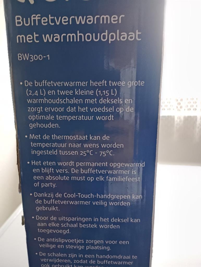 buffet warmer, Ophalen, Overige typen, Metaal, Overige merken