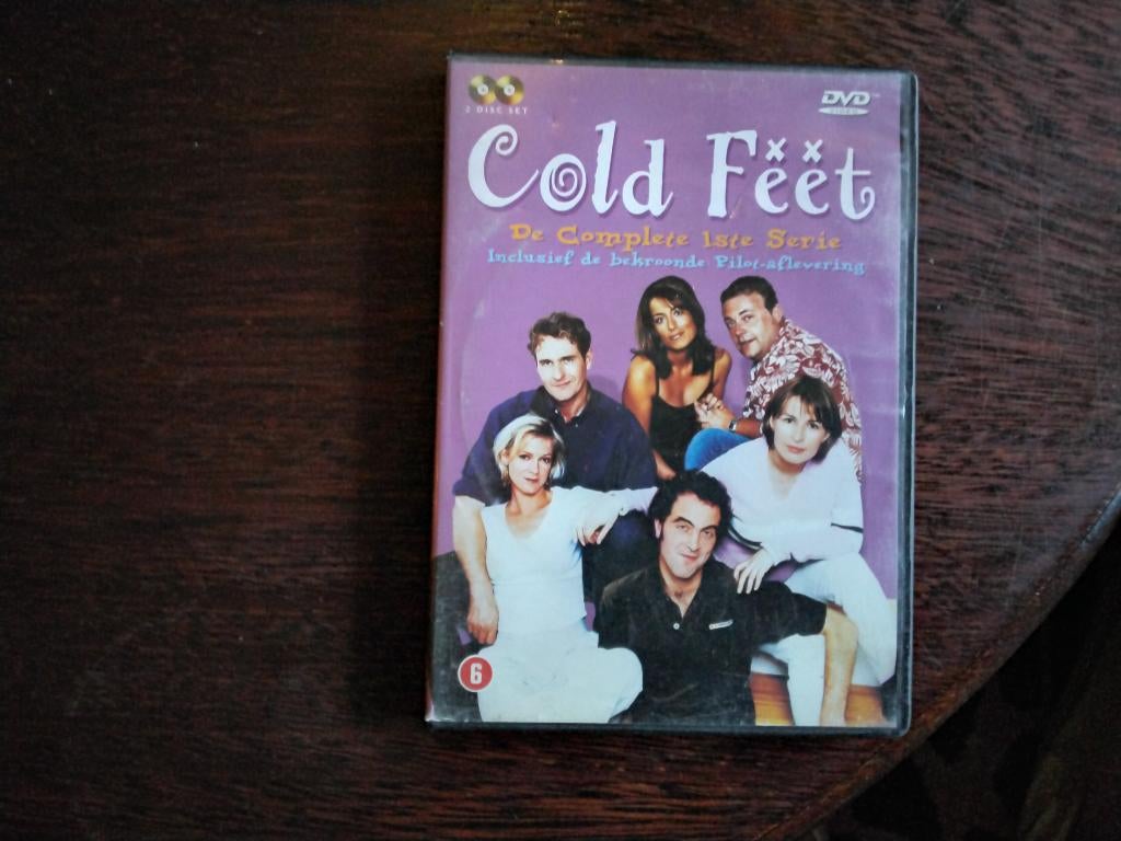 Cold feet seizoen 1 compleet, 2disk, origineel, Boxset, Ophalen of Verzenden, Zo goed als nieuw, Komedie