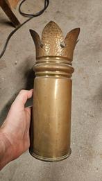 25pr huls vermaakt tot vaas 1944, Ophalen of Verzenden, Nederland, Hulzen of Bodemvondsten