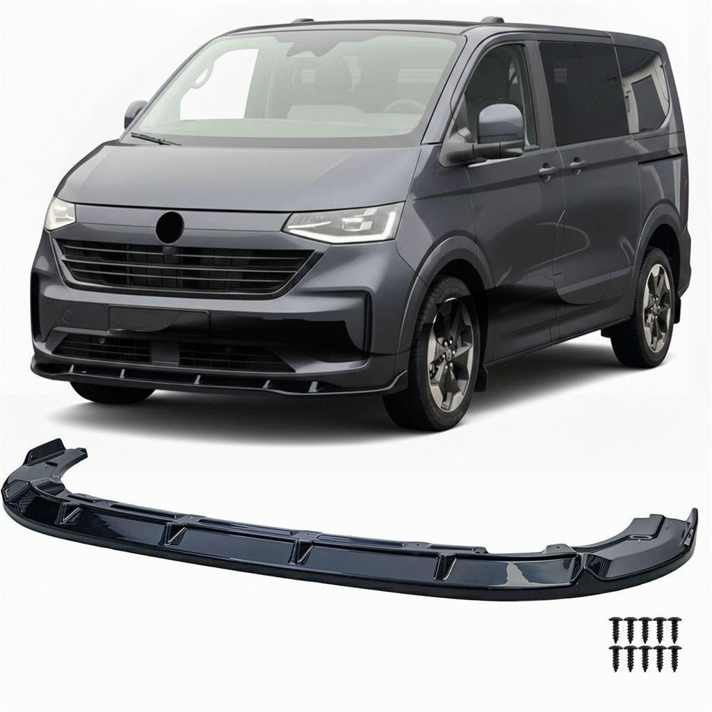 Spoiler Splitter Geschikt voor Volkswagen T7 Glans Zwart, Verzenden, Automotive Parts, A.parts@hotmail.nl, Trasmolenlaan 12 3447 GZ Woerden
