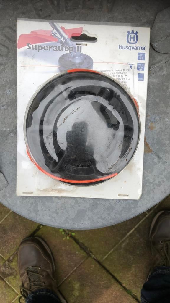 Koppen voor husqvarna benzine strimmer, Tuin en Terras, Grastrimmers, Ophalen, Zo goed als nieuw, Benzine