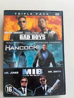 Triple Pack: Bad Boys, Hancock, Men in Black (DVD), Gebruikt, Vanaf 16 jaar, Boxset, Actiethriller