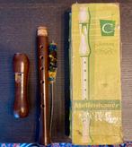Vintage Mollenhauer blokfluit, Muziek en Instrumenten, Blaasinstrumenten | Blokfluiten, Ophalen of Verzenden, Gebruikt