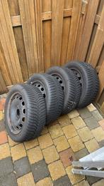 Winterbanden Vredestein Snowtrac 195 50 R15 met stalen velge, Auto-onderdelen, Ophalen, Gebruikt, 15 inch, Banden en Velgen