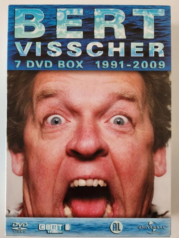 Bert Visscher - Oeuvre Box - 1991-2009, Cd's en Dvd's, Dvd's | Cabaret en Sketches, Zo goed als nieuw, Stand-up of Theatershow