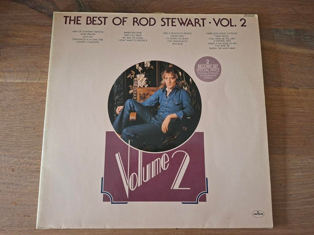 Rod Stewart - The Best of Rod Stewart - Vol. 2 dubbel LP, Ophalen of Verzenden