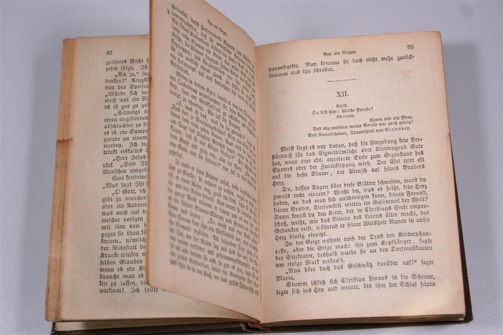 Nur ein Geiger — Andersen [18--] — Vintage, Antiek en Kunst, Antiek | Boeken en Bijbels, Ophalen of Verzenden