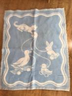 vintage LS President dralon baby dekentje lichtblauw, Gebruikt, Ophalen of Verzenden, Deken of Dekbed, Jongetje of Meisje