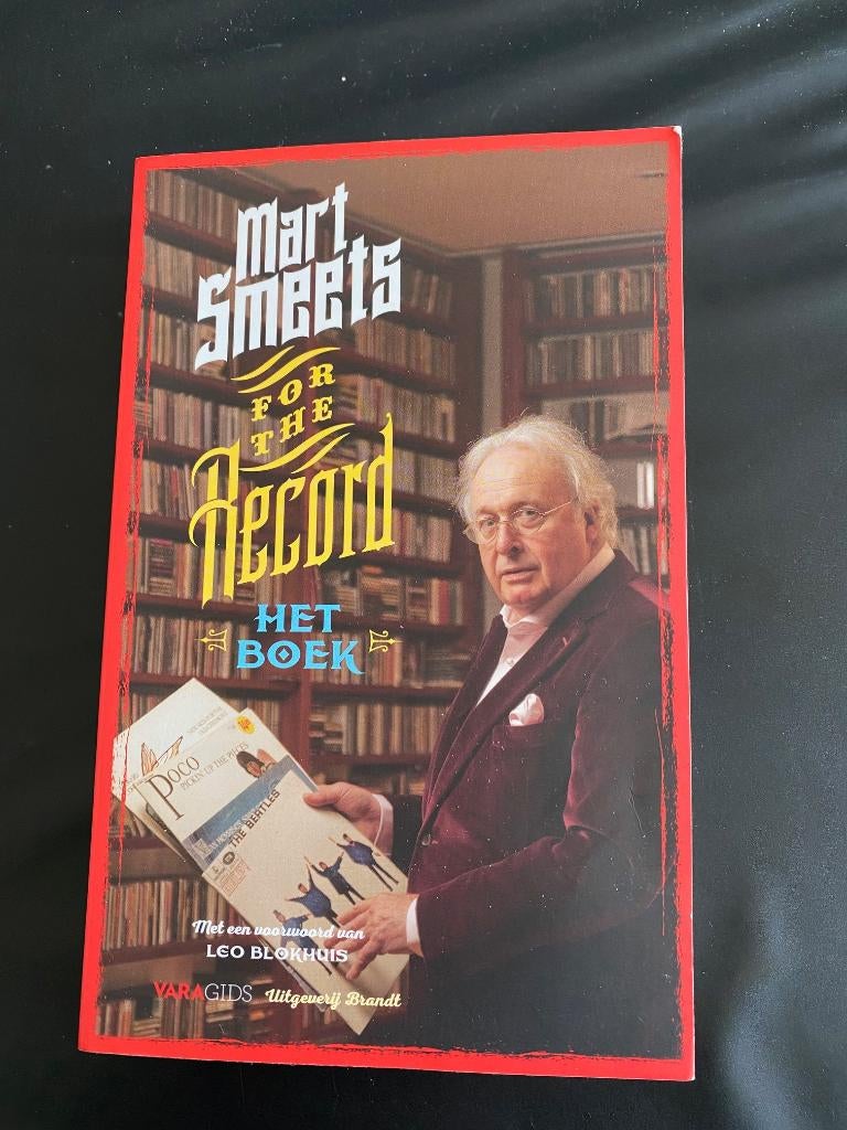 MART SMEETS: FOR THE RECORD, Boeken, Artiest, Zo goed als nieuw, MART SMEETS, Verzenden