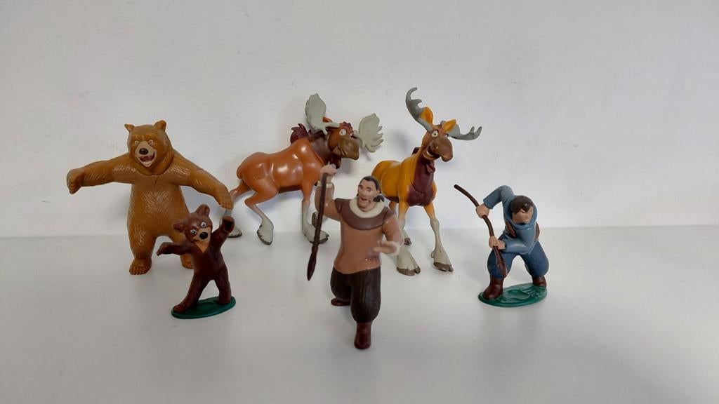 Brother bear Disney poppetjes, Ophalen of Verzenden, Zo goed als nieuw