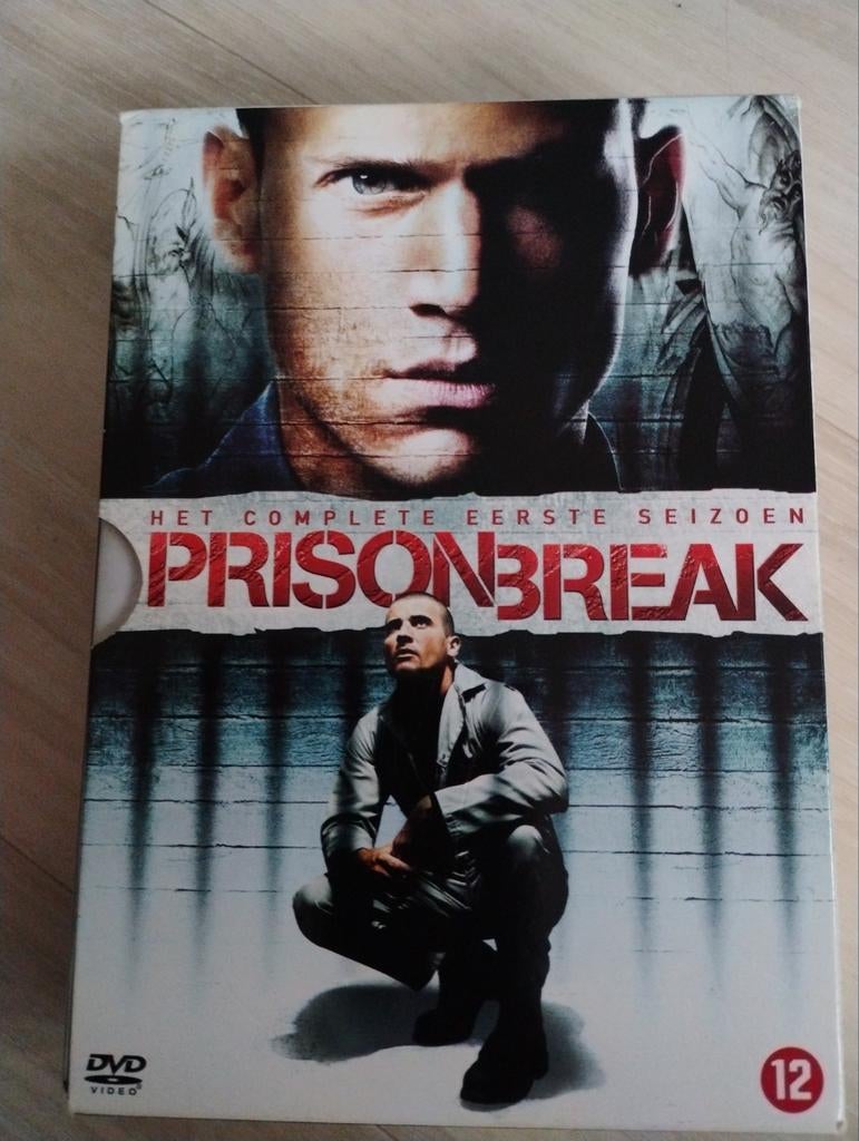 Prison Break 1e seizoen 6 dvd, Vanaf 12 jaar, Ophalen, Zo goed als nieuw