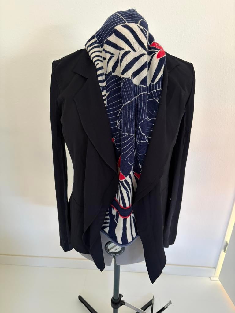 Marccain blazer/vestje maat 3, Ophalen of Verzenden, Zo goed als nieuw, Maat 38/40 (M), Blauw