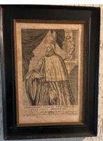 Originele 17e-eeuwse gravure Doge Molin - Piccini 1646!, Ophalen of Verzenden