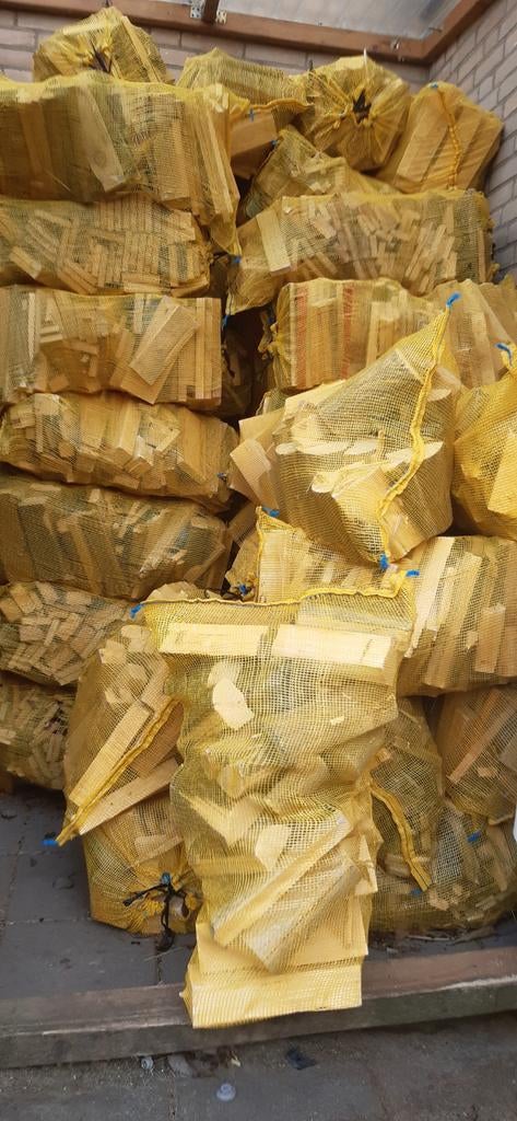 Brandhout €3.50 per zak, Tuin en Terras, Haardhout, Minder dan 3 m³, Ophalen
