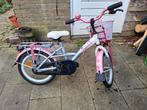 Loekie Prinses roze meisjesfiets 16 inch, Fietsen en Brommers, Ophalen, Gebruikt, Loekie, Handrem
