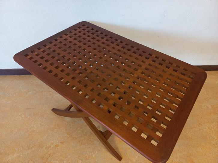 Inklapbare tafel Menorca 110x71 cm, Huis en Inrichting, Tafels | Eettafels, Zo goed als nieuw, 50 tot 100 cm, 100 tot 150 cm, Rechthoekig