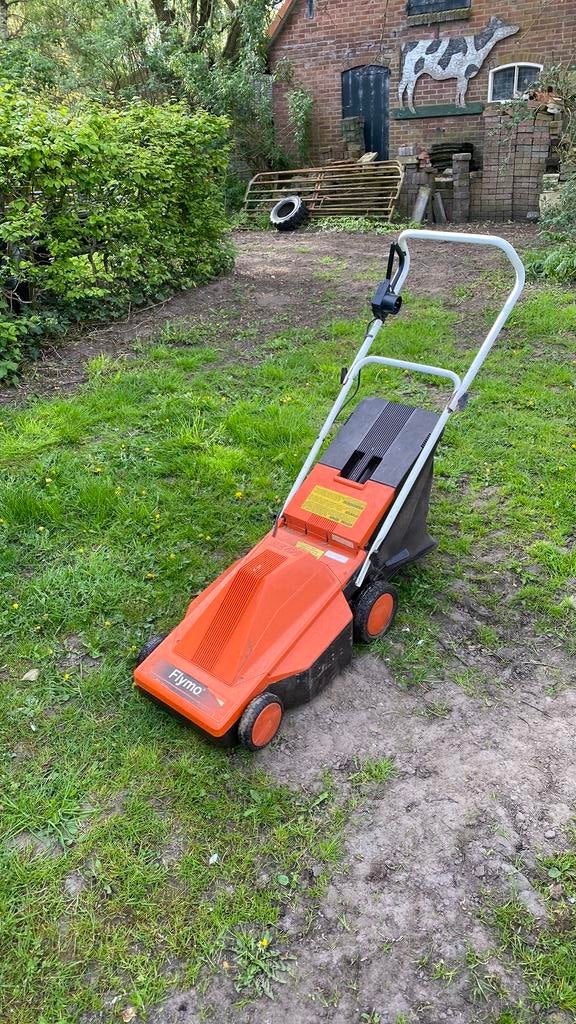Electrische grasmaaier, Ophalen of Verzenden, Gebruikt, Elektrische grasmaaier