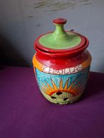 Voorraadpot steen 3 euro hoog 18 cm, Ophalen