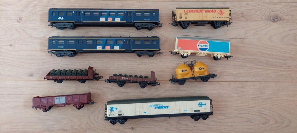 Lima partij voor hobbyist, Hobby en Vrije tijd, Modeltreinen | H0, Gebruikt, Treinset, Gelijkstroom, Lima, NS, Ophalen