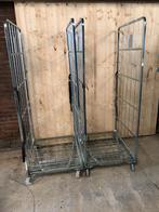 Rolcontainer transportkar rolwagen trolley rolwagen, Ophalen