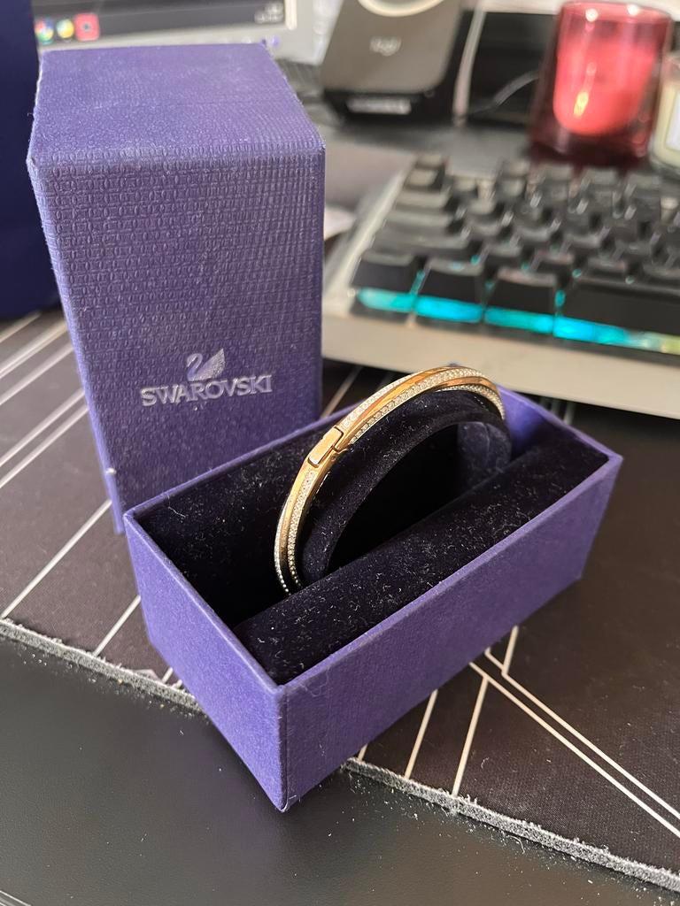 Swarovski Armband met Kristallen - Elegant en Tijdloos, Sieraden, Tassen en Uiterlijk, Armbanden, Met kristal, Overige materialen