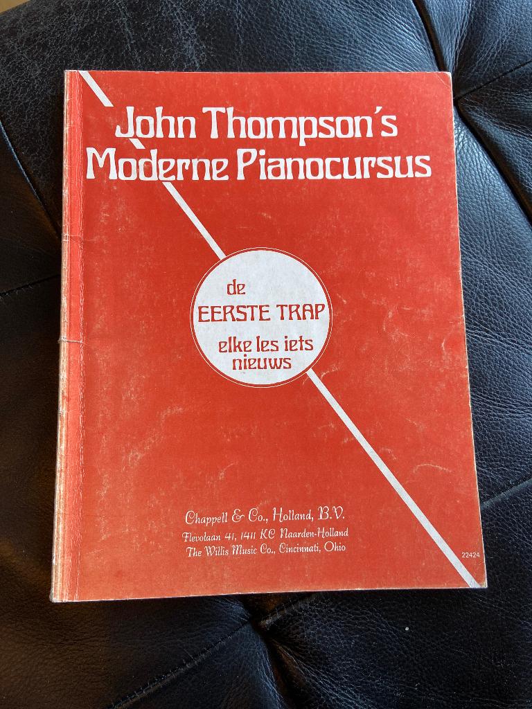 John thompson’s- de eerste trap, Muziek en Instrumenten, Ophalen, Gebruikt, Klassiek, Les of Cursus