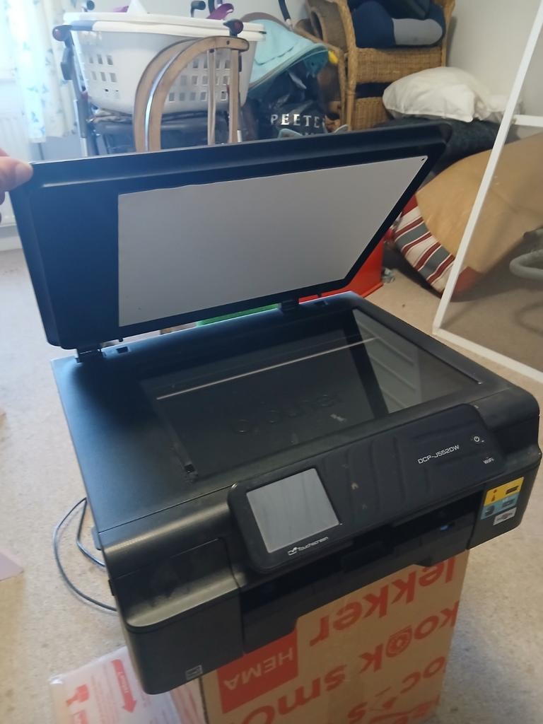 Brother DCP-J552DW All-in-one Printer/Scanner met WiFi, Computers en Software, Printers, Draadloos, Ingebouwde Wi-Fi, Ophalen of Verzenden
