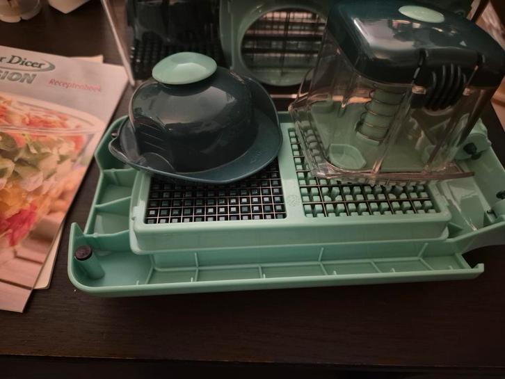 Nicer Dicer Fusion Compleet 13-delig - Groentesnijder, Huis en Inrichting, Keuken | Keukenbenodigdheden, Zo goed als nieuw, Ophalen of Verzenden