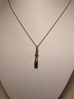 zilveren ketting met zilveren hanger, Met hanger, Verzenden, Zo goed als nieuw, Zilver