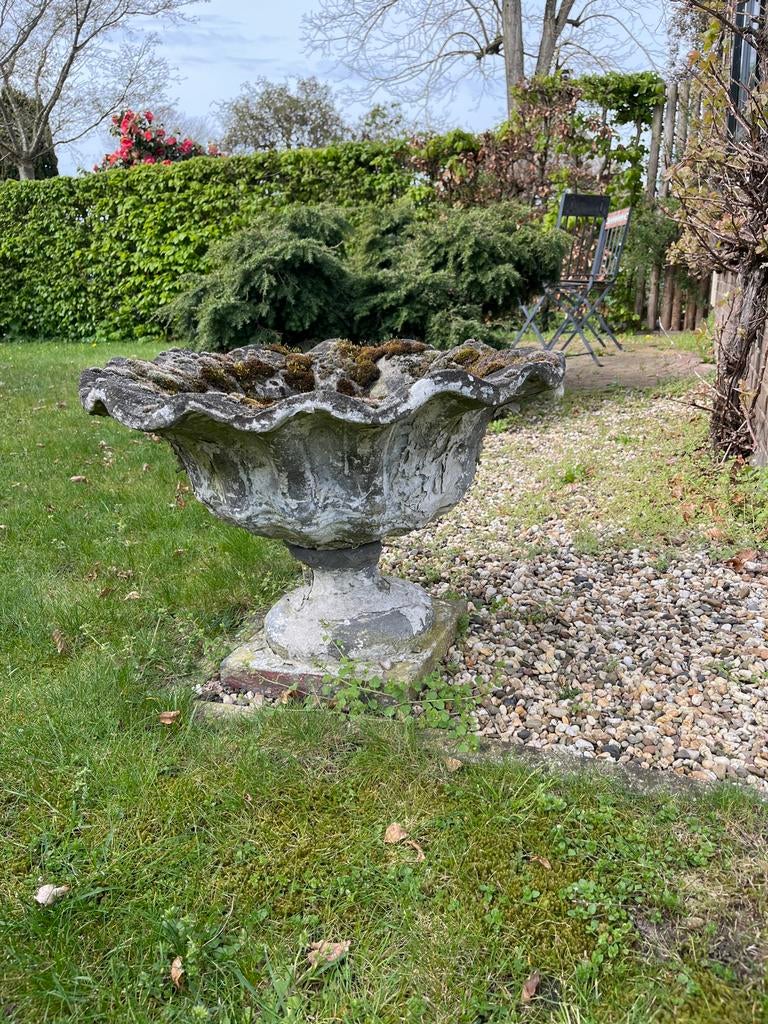 Stenen tuinvaas, Tuin en Terras, Tuinvazen, Ophalen of Verzenden, Gebruikt