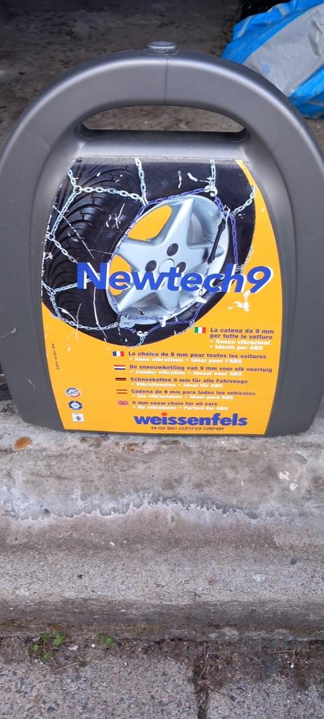 Nieuwe Weissenfels Newtech 9 mm sneeuwkettingen, Ophalen, Nieuw