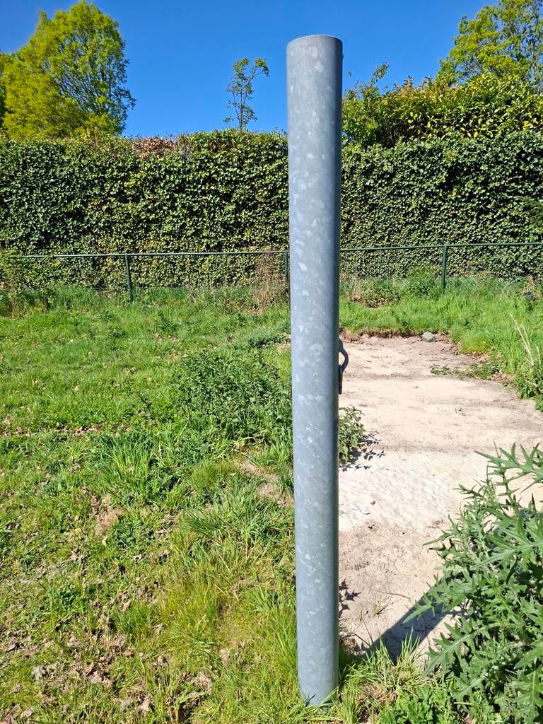 Wasplaatspaal aanbindpaal voor paarden