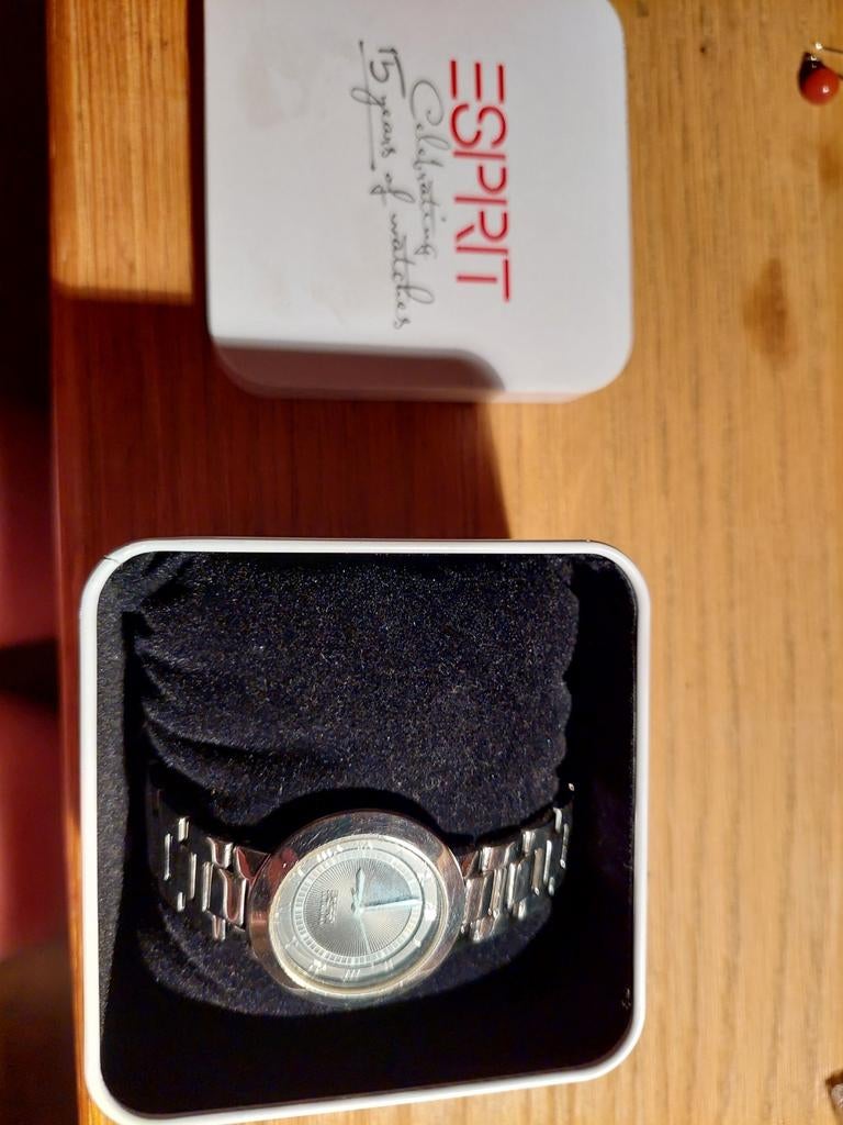 Esprit horloge - Stijlvol dames polshorloge, Sieraden, Tassen en Uiterlijk, Horloges | Dames, Staal, Staal, Ophalen of Verzenden