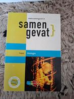 Samengevat biologie A.N. Leegwater - Havo, Ophalen of Verzenden, Zo goed als nieuw, Overige niveaus, A.N. Leegwater; E.J. van der Schoot