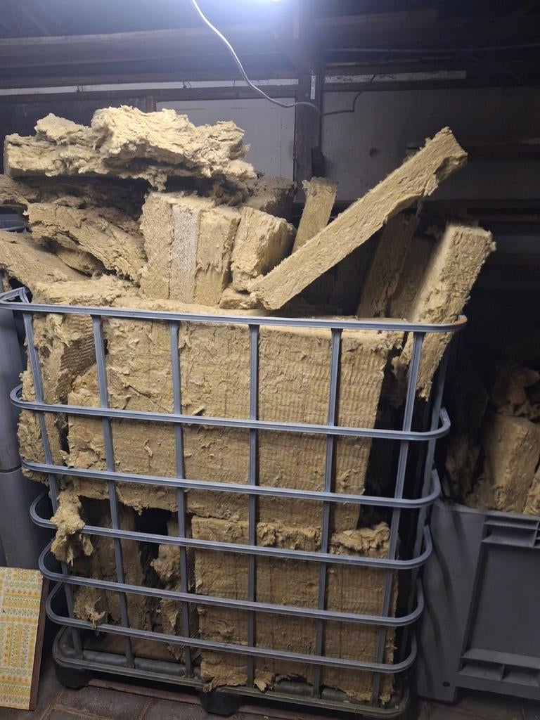 Rockwool isolatie 8cm 30m2, Ophalen, Steenwol, 15 m² of meer