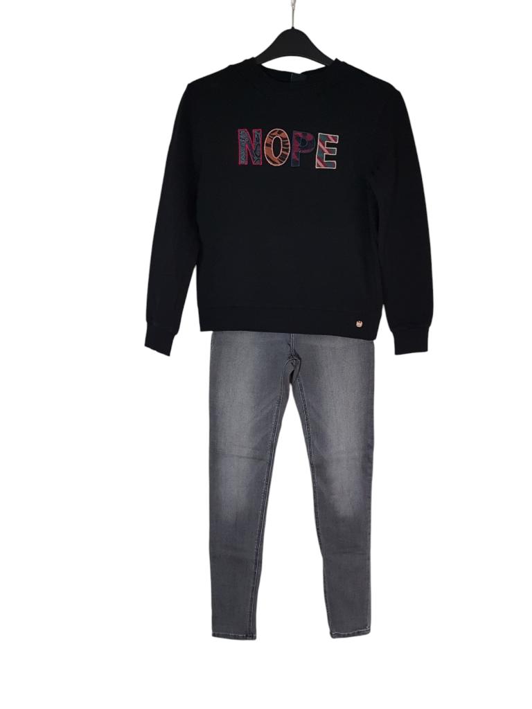 Mooie grijze BLUE RIDGE jegging maat 152. Nieuwstaat!, Kinderen en Baby's, Kinderkleding | Maat 152, Broek, Zo goed als nieuw