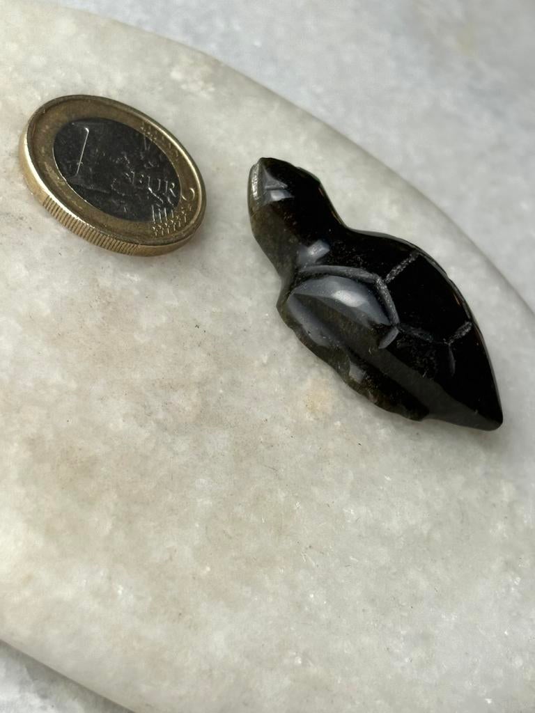 Goudobsidiaan schildpad nr 443, Ophalen of Verzenden