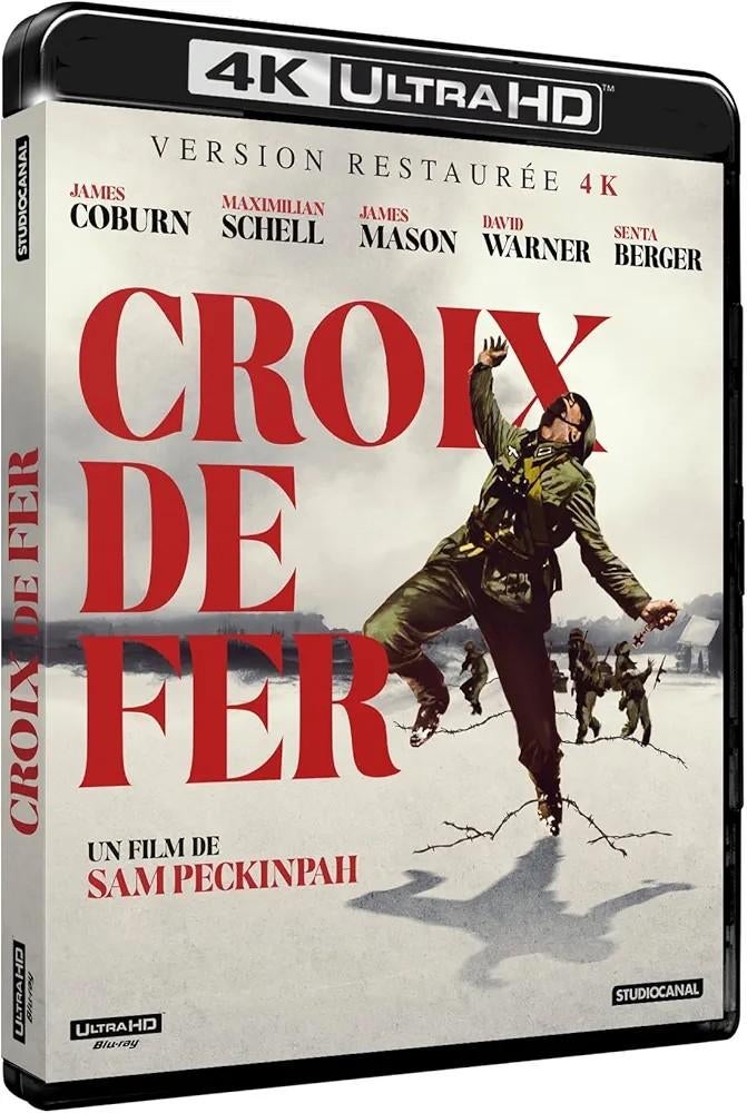 Cross of Iron 4K UHD/Ultra HD Blu-Ray FR (Sealed) IMDb 7.7, Ophalen of Verzenden, Nieuw in verpakking, Actie