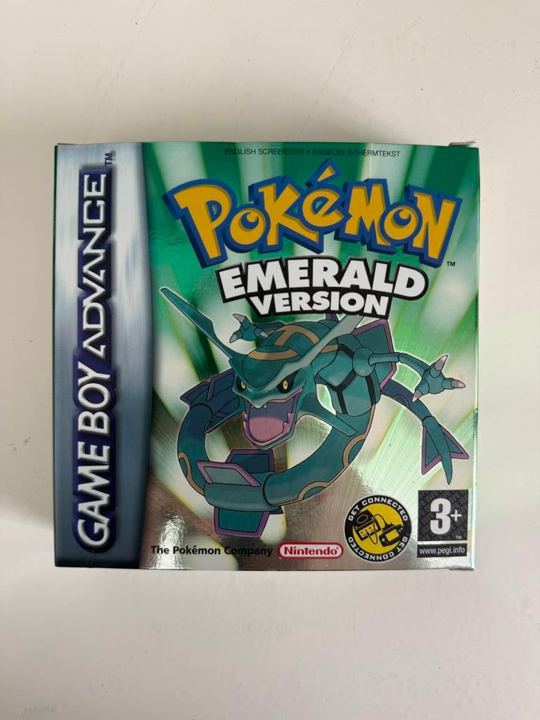 Pokemon Emerald GBA, Zie Foto’s/Omschrijving!, Spelcomputers en Games, Games | Nintendo Game Boy, Avontuur en Actie, 1 speler