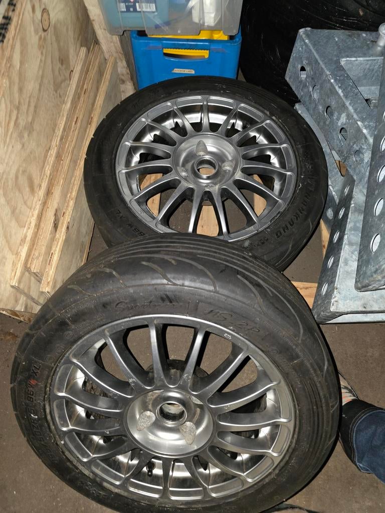 Oz velgen 4x108  5 stuks zonder banden 15 inch, Ophalen of Verzenden, Zo goed als nieuw