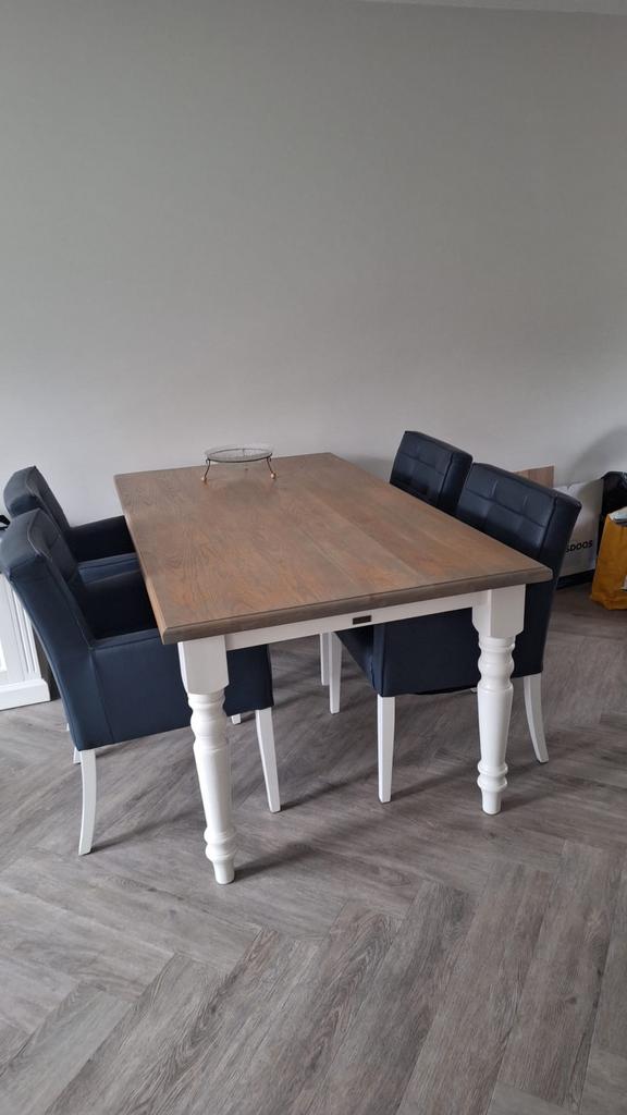 Richmond eettafel, Huis en Inrichting, Tafels | Eettafels, Ophalen, Zo goed als nieuw, Rechthoekig, 50 tot 100 cm