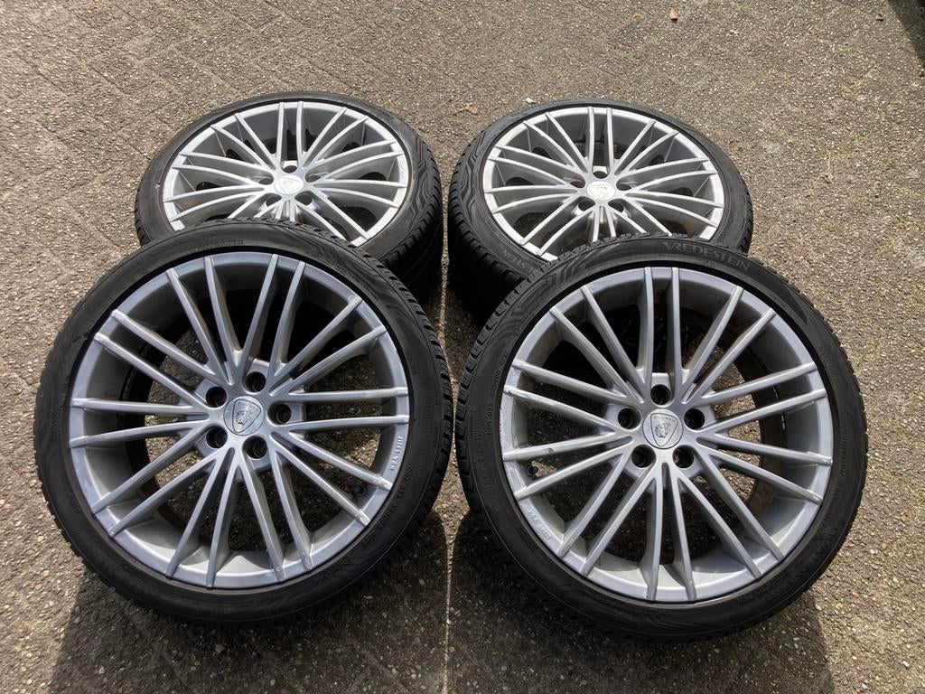 17” Audi A1 / Volkswagen Polo velgen allseason banden 5x100, Ophalen, Banden en Velgen, 17 inch, Personenwagen