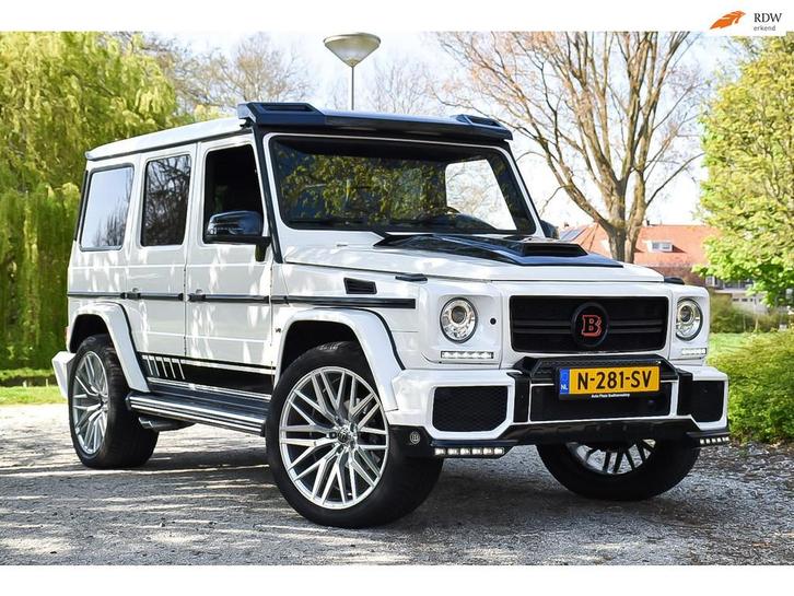 Mercedes-Benz G-klasse / G63 AMG / BRABUS / YOUNGTIMER / LEE, Auto's, Mercedes-Benz, Bedrijf, Te koop, G-Klasse, 4x4, ABS, Achteruitrijcamera