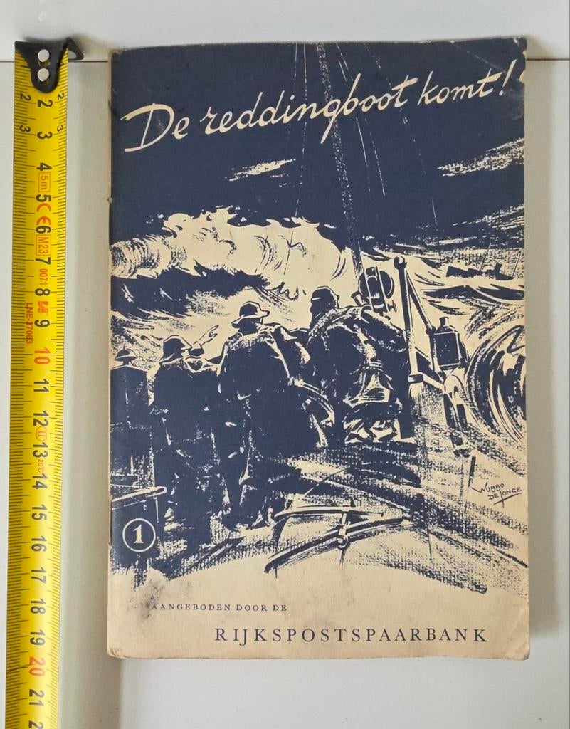 De Reddingboot Komt! Rijkspostspaarbank 1950 1951, Ophalen of Verzenden, Gelezen, Onbekend