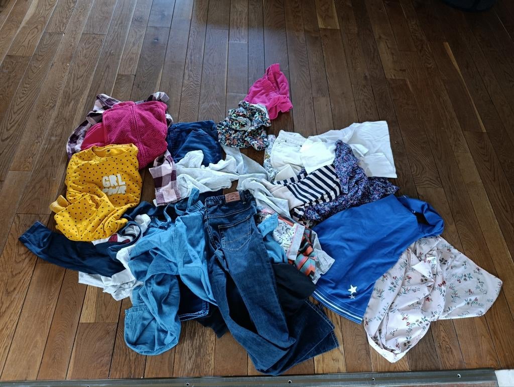 Pakket meisjeskleding maat 152, 156, Ophalen, Gebruikt, Maat 152