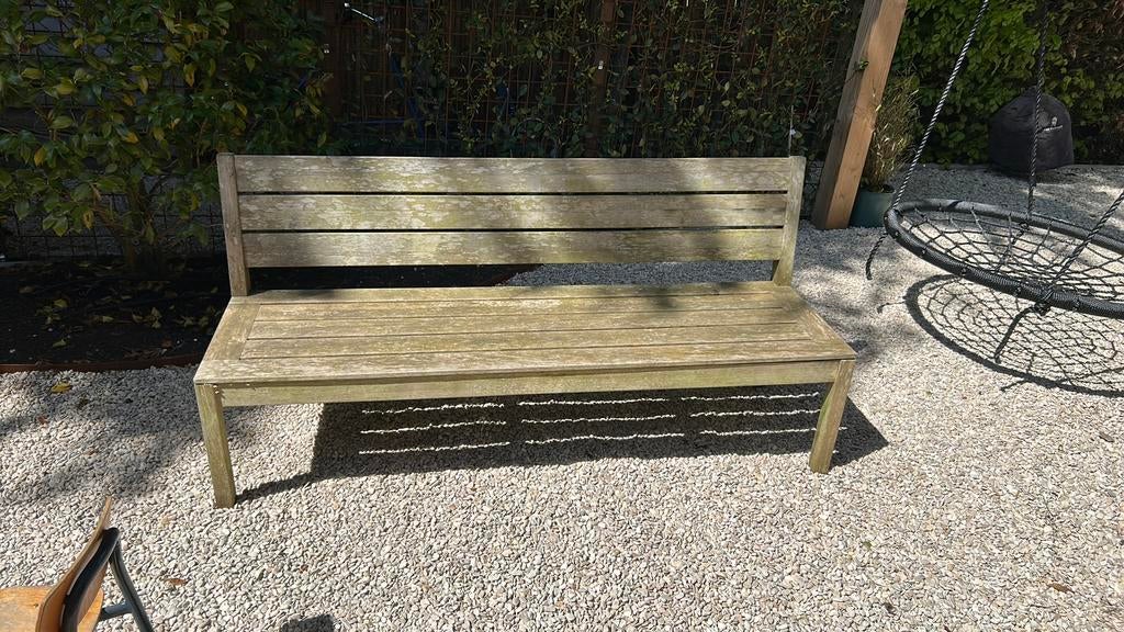 Teak houten tuin bak., Ophalen, Gebruikt, Teakhout