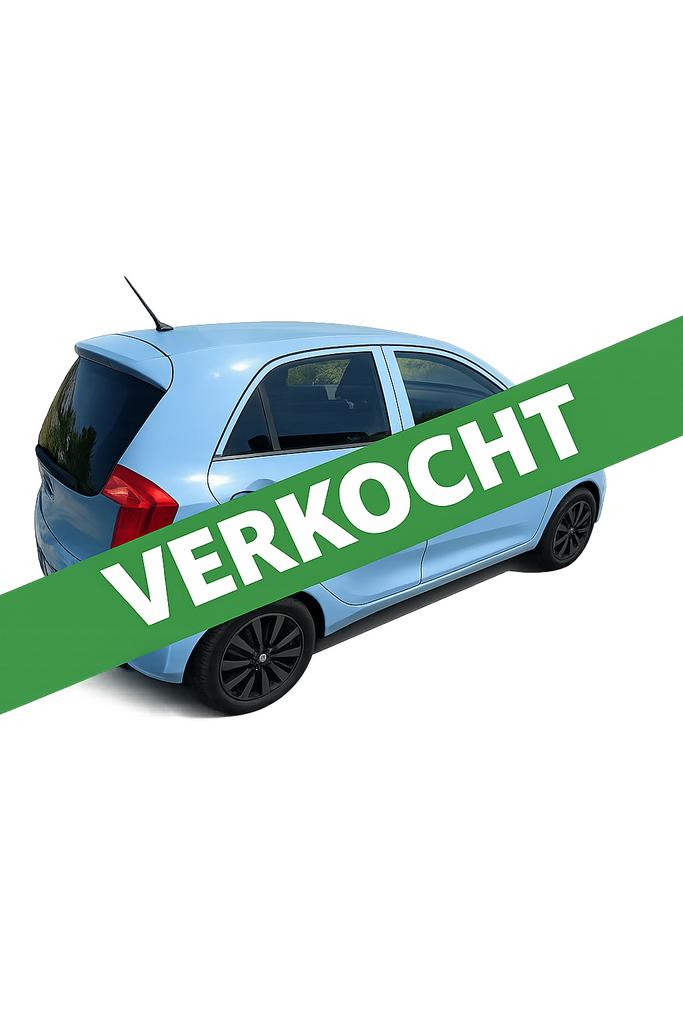 Kia Picanto 1.0 Cvvt 5-DRS 2011 Blauw, Auto's, Voorwielaandrijving, Origineel Nederlands, Handgeschakeld, 820 kg