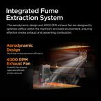 Laser Graveermachine met geïntegreerde rookafzuigventilator, Hobby en Vrije tijd, Elektronica-componenten, Niet ingevuld, Verzenden